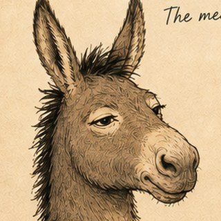 The donkey, who has never lost a negotiation